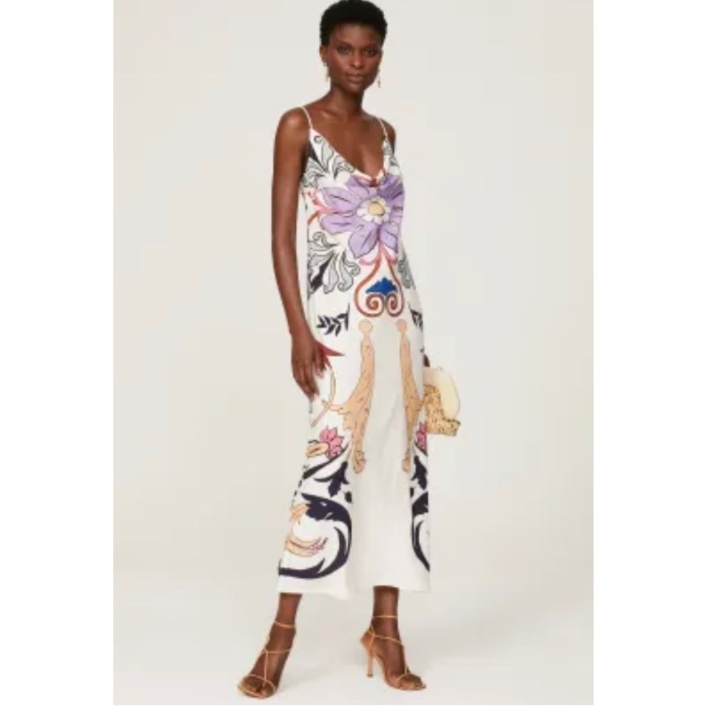 CAROLINA K
Scrolls Slip Dress size Medium